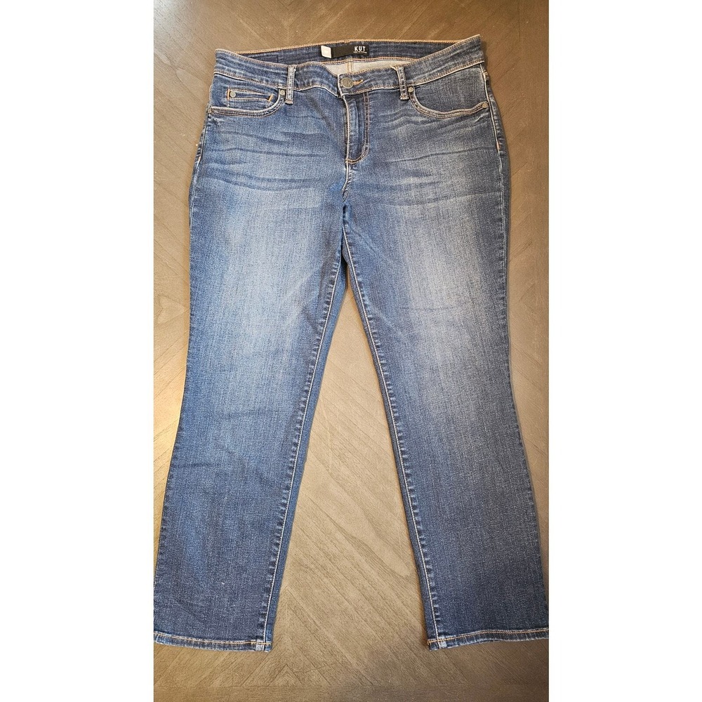 Kut from Kloth Catherine Boyfriend size 10 petite‎ jeans inseam 26